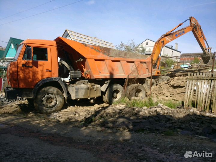 Услуги Экскаватора и Самосвалов