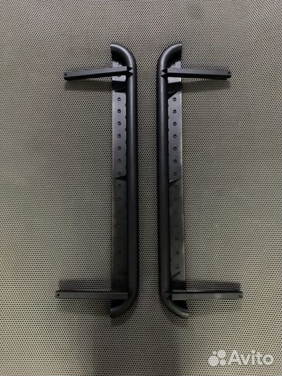 Пороги Нива Эксклюзив черные 2121 21213 21214 Нива