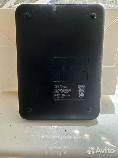 2 тб Внешний HDD WD Elements Portable