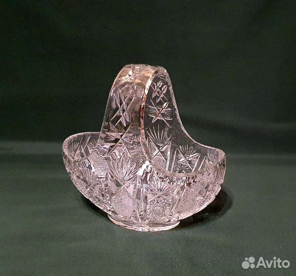 Хрустальная корзинка