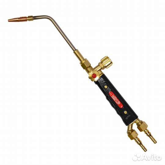 Горелка ацетиленовая krass Г2С-М (с универсальным ниппелем 6/9) нак.№ 0, 1, 2, 3