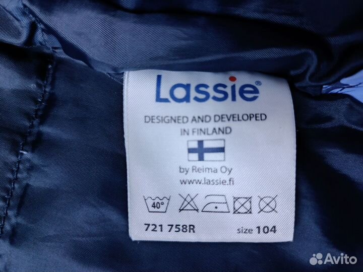 Куртка демисезонная для девочки 104 lassie