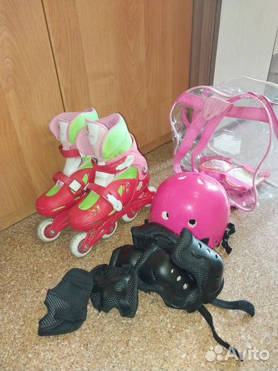 Роликовые коньки 35-37