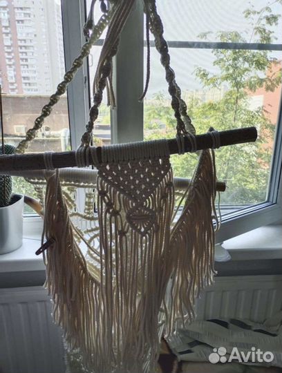 Настенное панно макраме