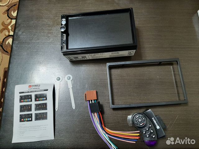 Новая автомагнитола 2 DIN, Bluetooth, USB, пульт