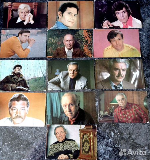 Фото артистов СССР цветные и черно-белые