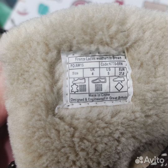 Ботинки женские зимние 37