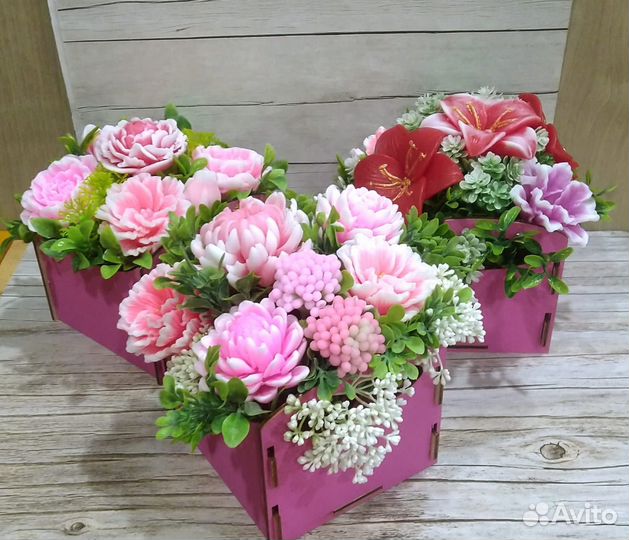 Подарки, букеты - мыло ручной работы