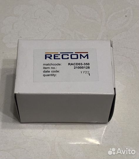 LED driver Recom