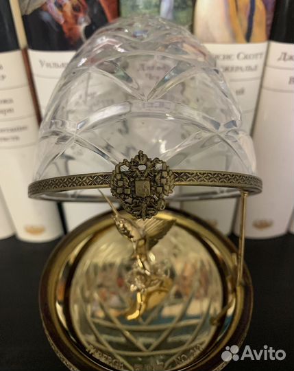 Яйцо Faberge хрусталь