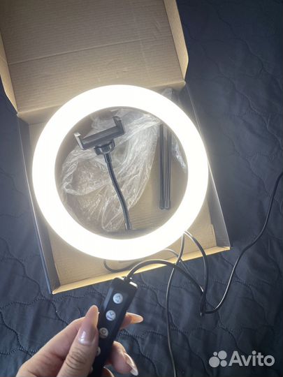 Кольцевая лампа 26 см