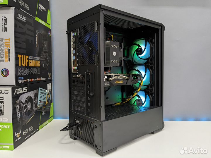 Игровой пк intel 12 ядер + GTX1660S 6GB + 16GB