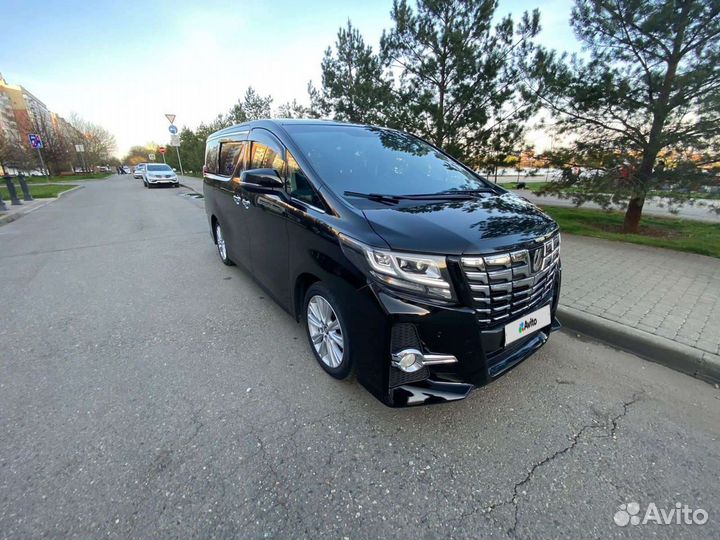 Toyota Alphard 2.5 CVT, 2017, 150 000 км