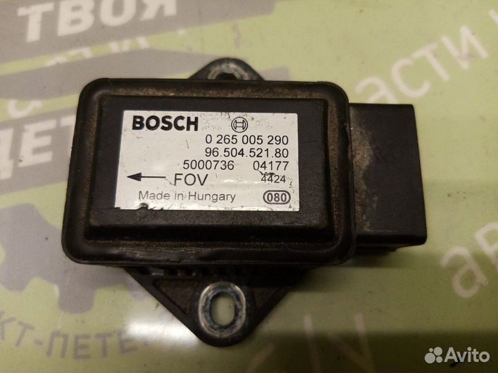 Датчик ускорения Peugeot 607 ES9J4S 3.0I V6