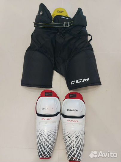 Хоккейные коньки, шорты, щитки