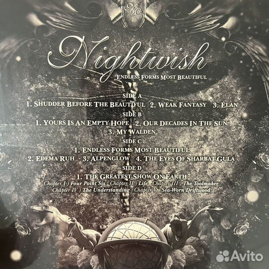 Nightwish Endless Forms Most Beautiful 2-LP