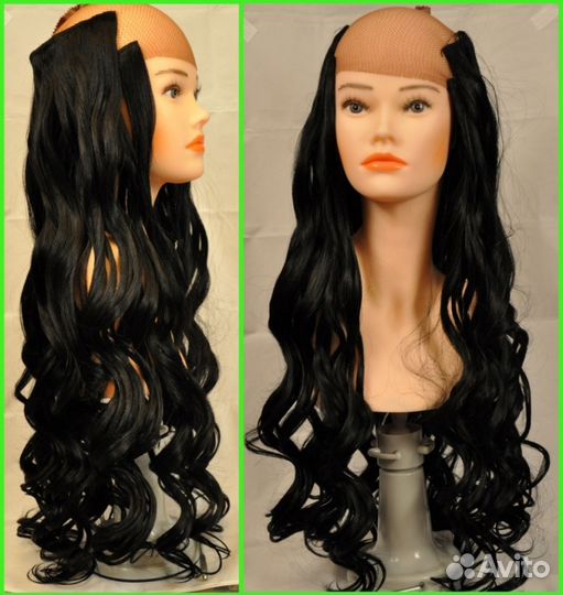 Искусственные пряди для волос на трессах