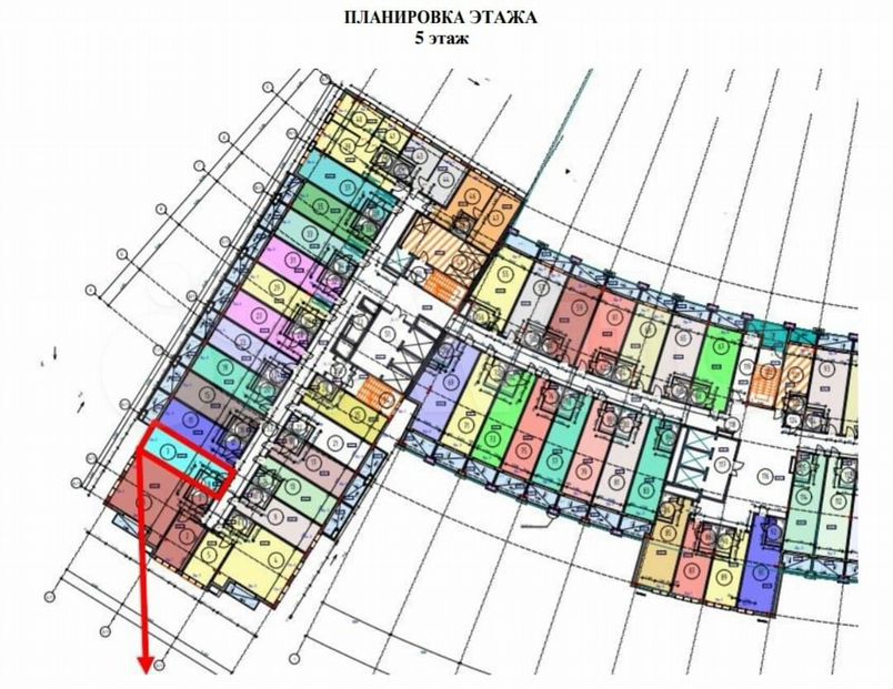 1-к. апартаменты, 26 м², 5/13 эт.