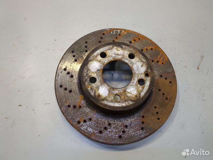 Диск тормозной Mercedes C W204, 2008