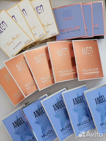 Пробники Mugler 1,2 мл