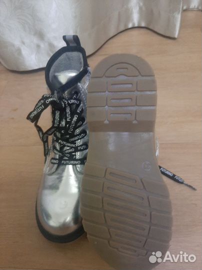 Ботинки демисезонные для девочки 33размер