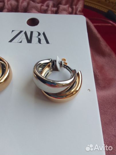 Серьги Zara Оригинал