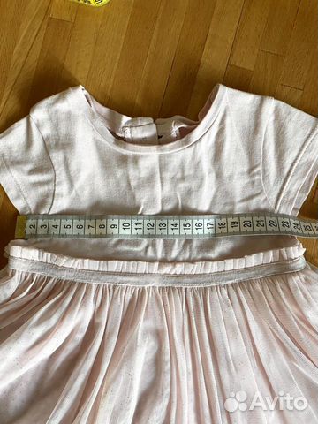 Детское нарядное платье летнее mothercare