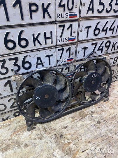 Вентилятор охлаждения Ваз 21214 2012