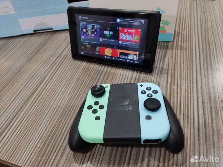 Nintendo Switch Animal Crossing Edition