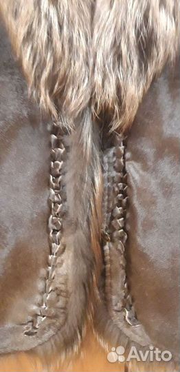 Натуральная дубленка (песец и пони)