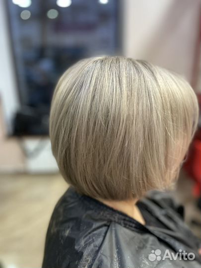 Окрашивание волос на дому