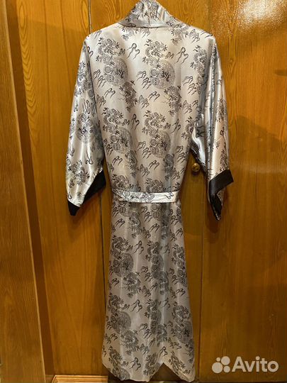 Халат мужской шелковый