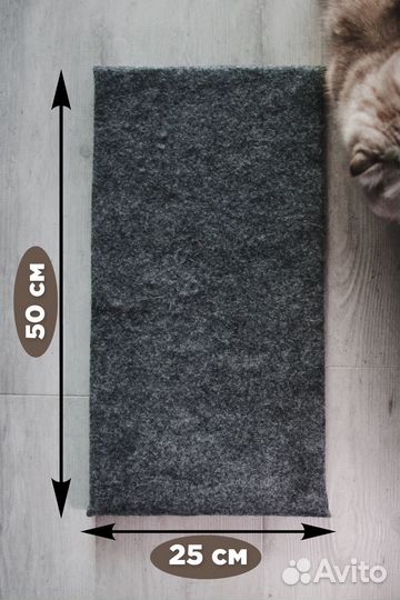 Когтеточка для кошки лежанка ковролиновая защитная