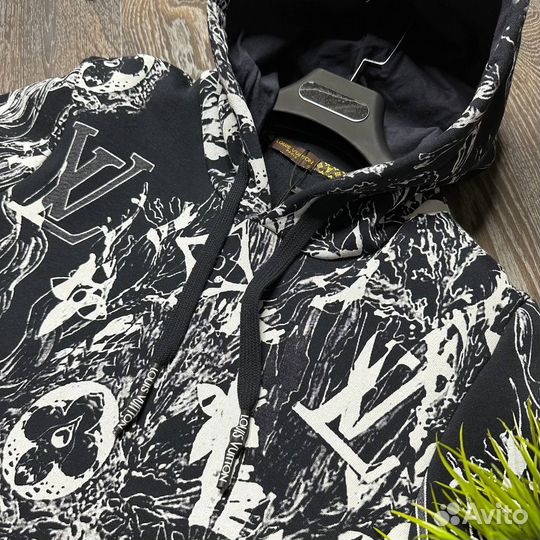 Толстовка мужская с капюшоном Louis Vuitton
