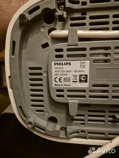 Тостер philips hd2630