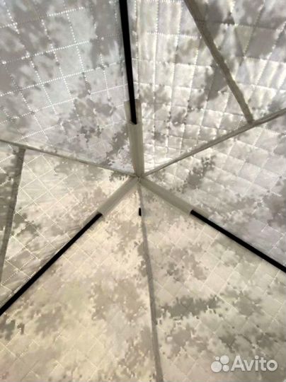 Палатка зимняя cube 180х180х200 (три слоя)