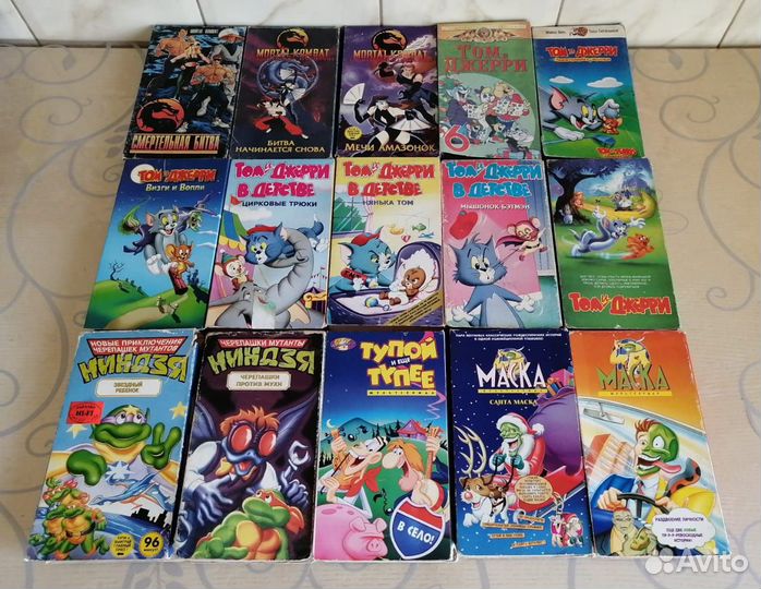 Обложки для VHS / Мультики, музыка, передачи и т.д