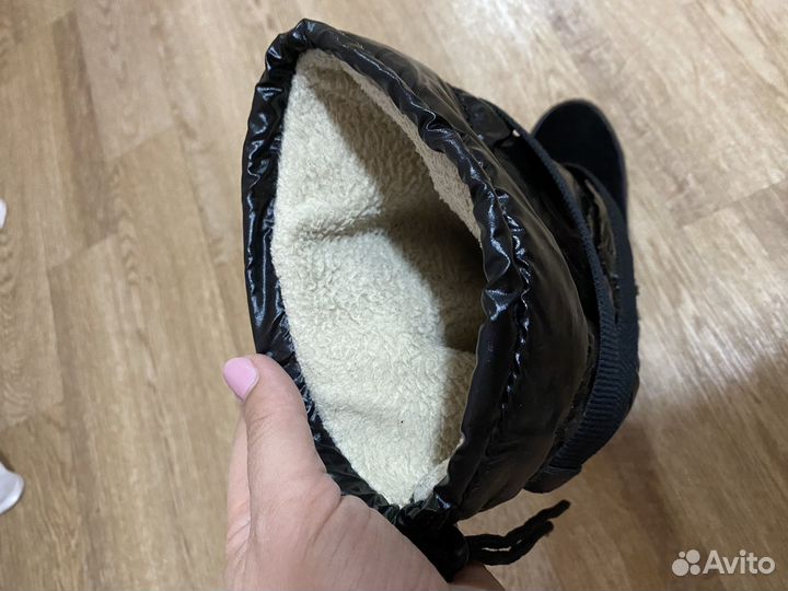 Сапоги демисезонные женские 40 р, б/у