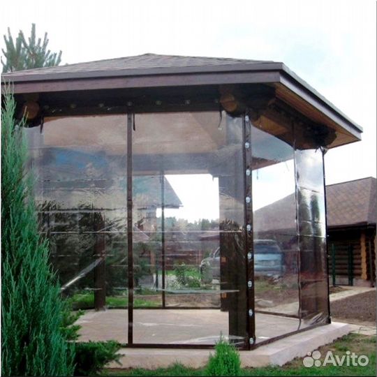 Мягкие окна для дачи