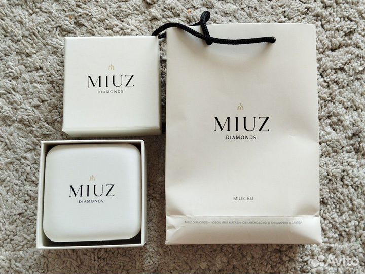 Коробка и пакет miuz diamonds