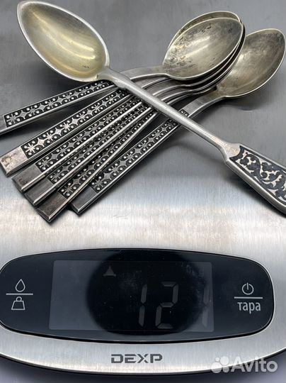 Серебряные ложки 916 проба