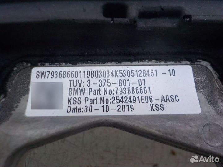 Руль на BMW X3 32306883772