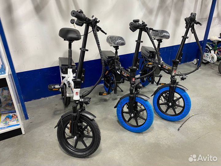 Электровелосипед складной 48V 12Ah