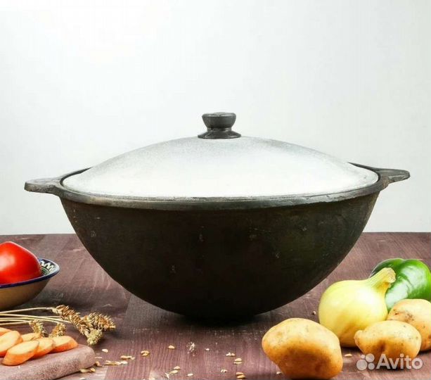 Казан чугунный