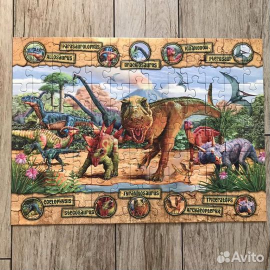 Пазл 100 дет ravensburger новый