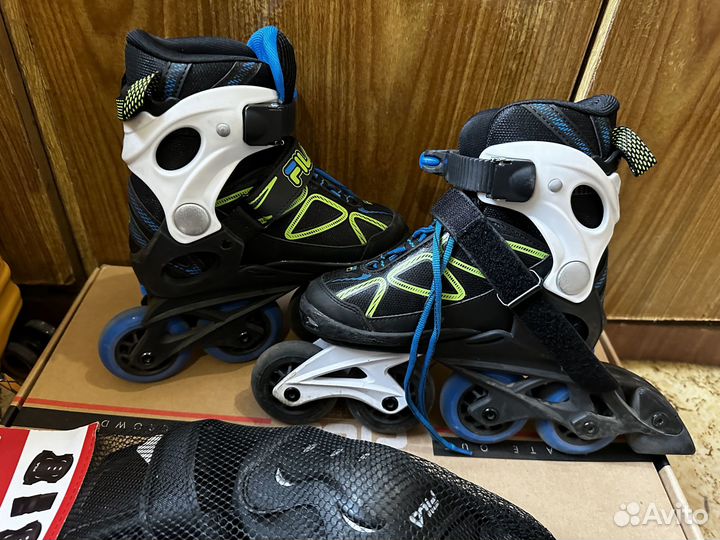 Роликовые коньки fila wizy