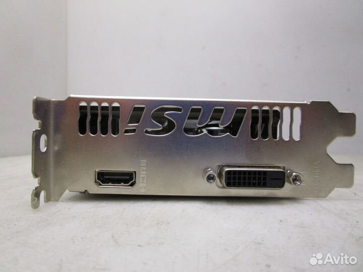 Видеокарта 2Gb MSI Geforce GT1030 aero ITX 2G OC