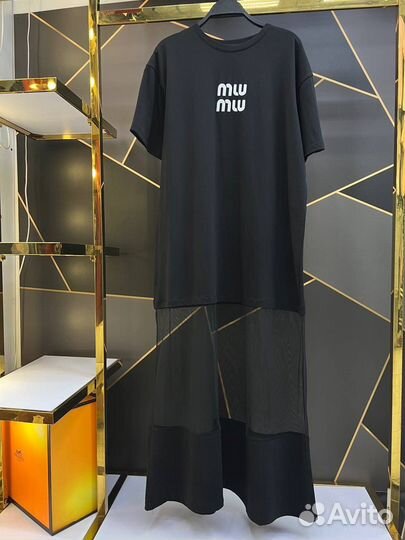 Платье miu miu