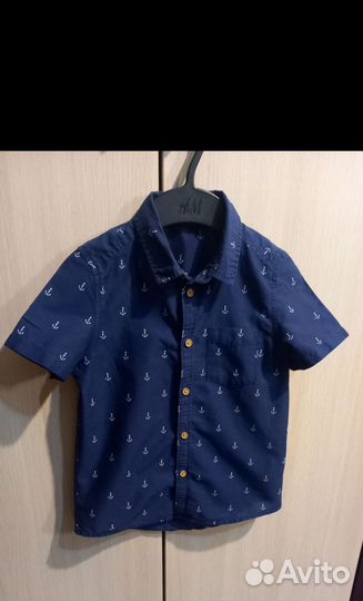Рубашка для мальчика 110 hm