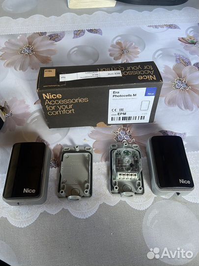 Датчики фотоэлементы nice